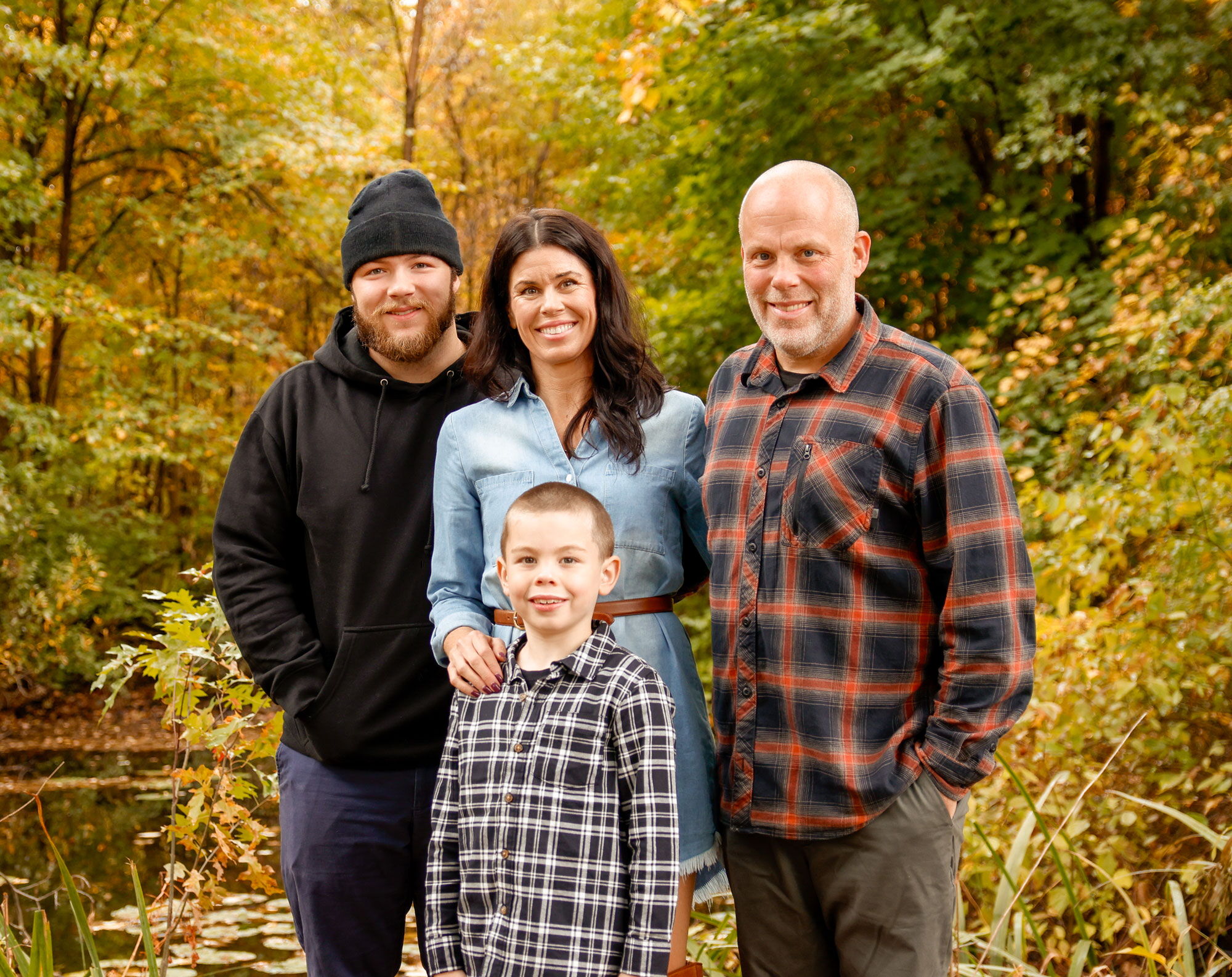 The Clarke family