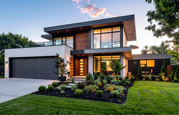 two story house
