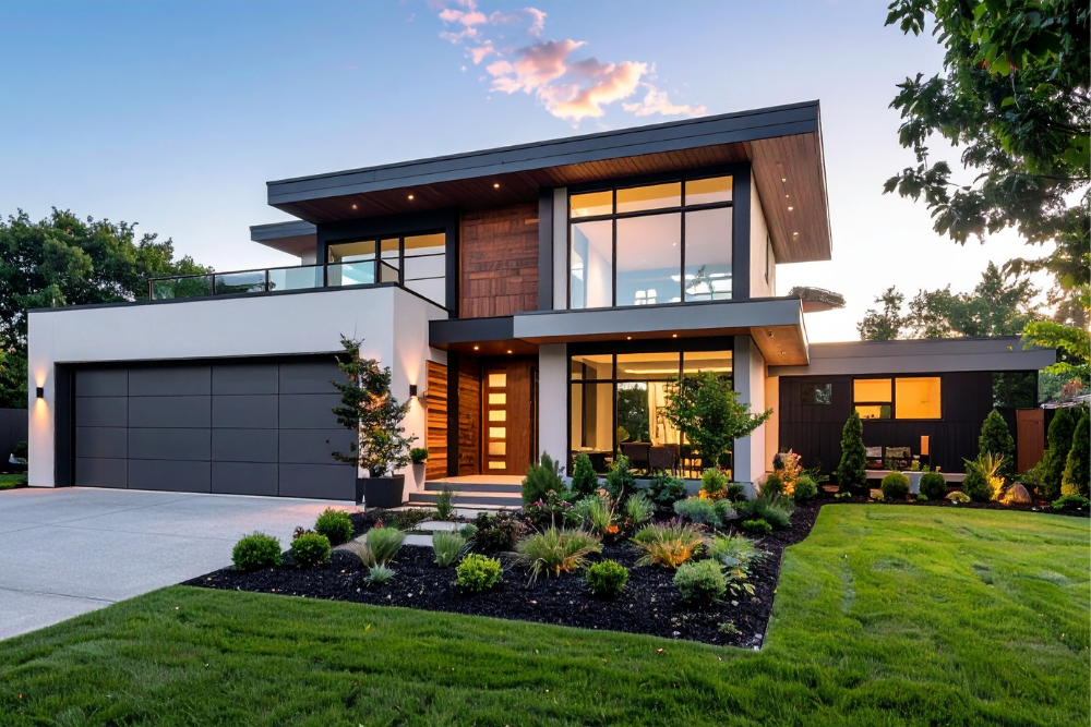 two story house